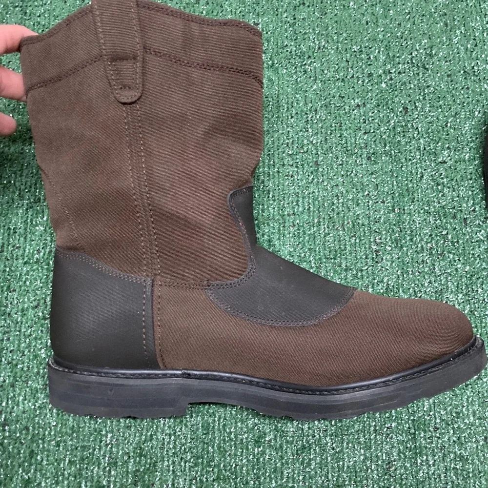 LaCrosse Men's Brown and Black boots size 13 (OKPM-02-034)
